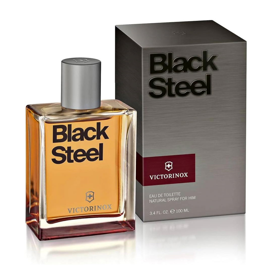 Swiss Army Black Steel EDT for Men - Perfume Planet