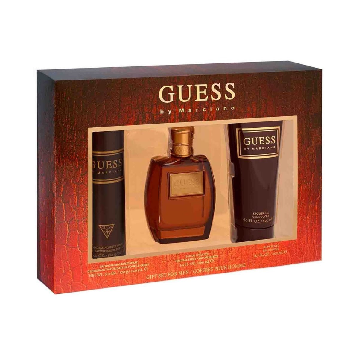 Guess by Marciano Gift Set for Men (3PC) - Perfume Planet 
