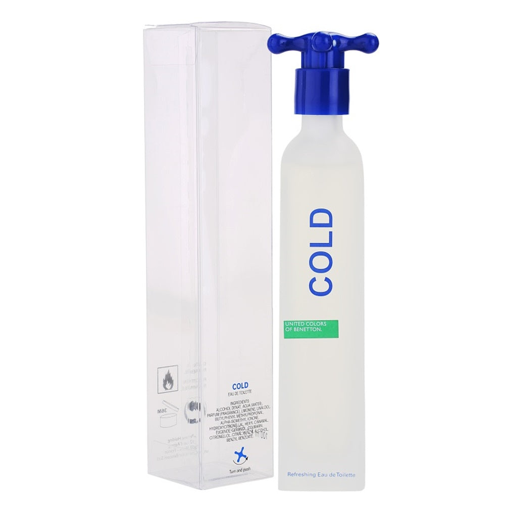 Benetton Cold EDT for Men - Perfume Planet 