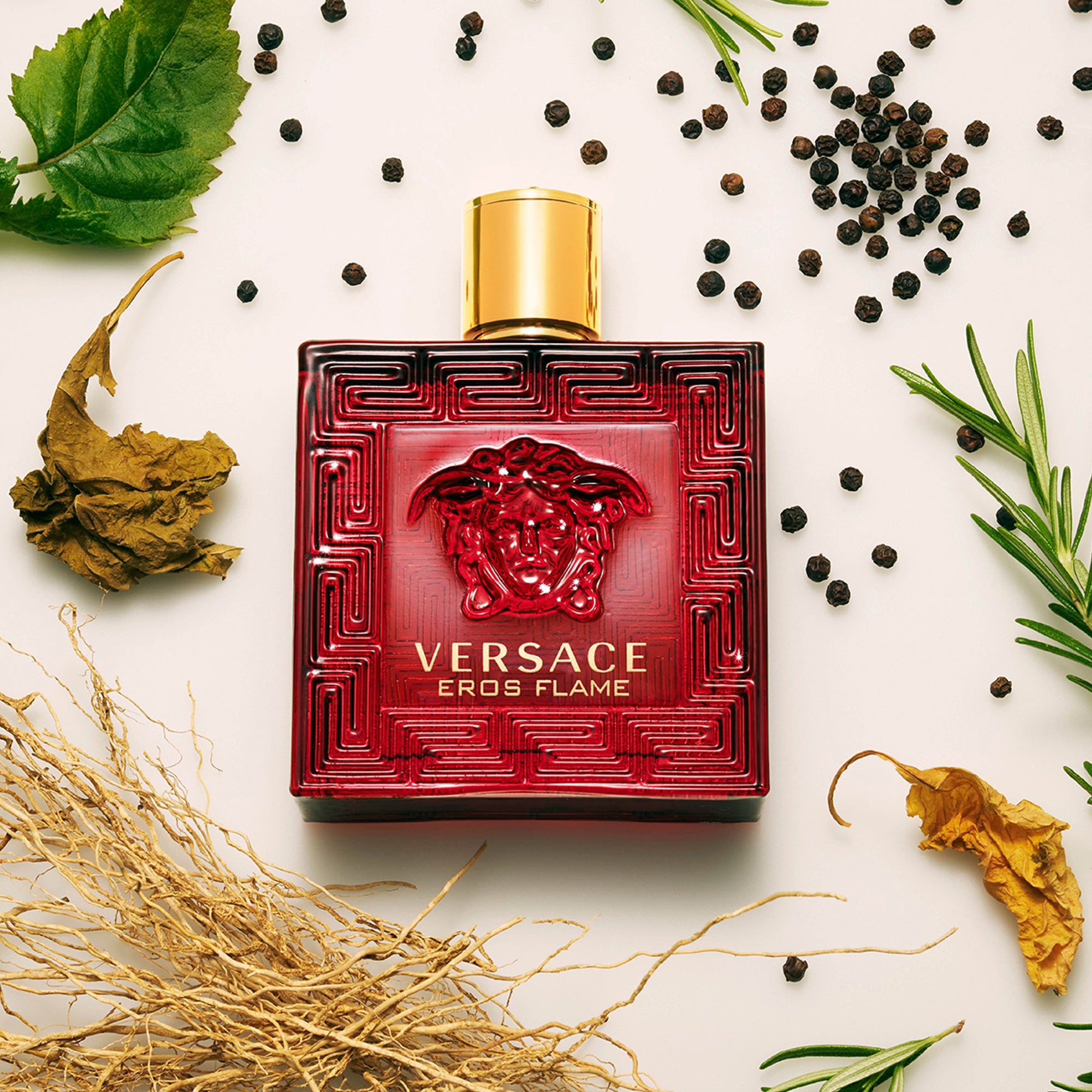 Versace エロスフレイムオーデパルファムセット - 香水