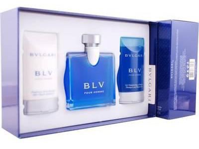 Bvlgari BLV EDT Gift Set for Men (3PC) - Perfume Planet 